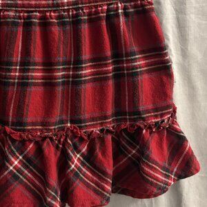 Carter’s Toddler Girls Plaid Cotton Twill Flannel Skirt – Size 4T